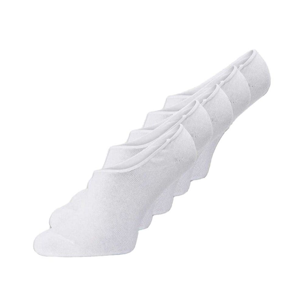 Jack And Jones Unisex Adult Sports Socks (Pack of 5) / White